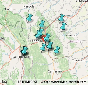Mappa Via Arignano, 60043 Cerreto D'esi AN, Italia (11.0415)