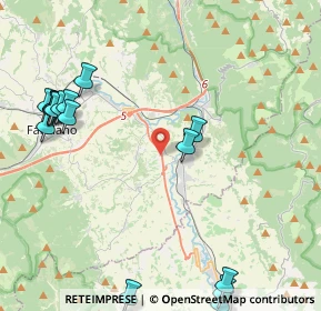 Mappa Via Arignano, 60043 Cerreto D'esi AN, Italia (5.71625)