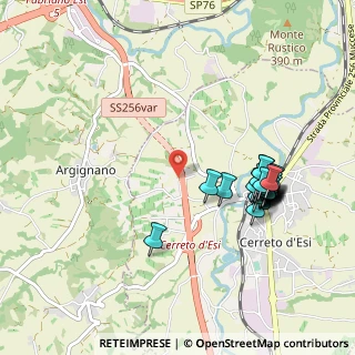 Mappa Via Arignano, 60043 Cerreto D'esi AN, Italia (1.03793)