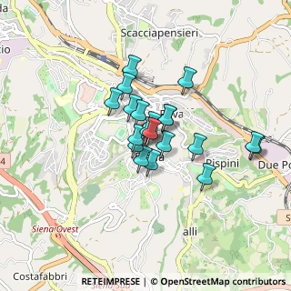 Mappa Via del Moro, 53100 Siena SI, Italia (0.59)