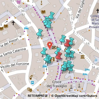 Mappa Via del Moro, 53100 Siena SI, Italia (0.056)