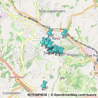 Mappa Vicolo del Viscione, 53100 Siena SI, Italia (0.44385)