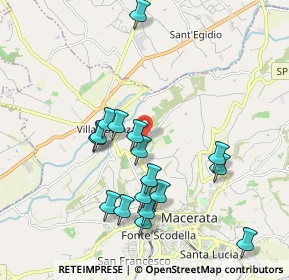 Mappa Via Eugenio Niccolai, 62100 Macerata MC, Italia (1.98294)