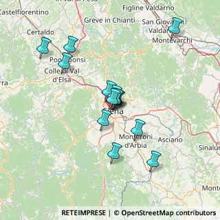 Mappa Via Monte S. Michele, 53100 Siena SI, Italia (12.01571)