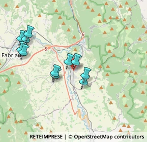 Mappa Via Giacomo Puccini, 60043 Cerreto d'Esi AN, Italia (3.69091)