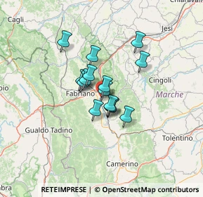 Mappa Via Giacomo Puccini, 60043 Cerreto d'Esi AN, Italia (8.524)