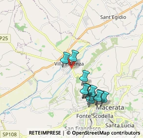 Mappa Via Don Ennio Salvadei, 62100 Villa Potenza MC, Italia (1.78833)