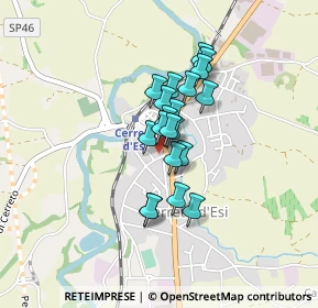 Mappa Via Santa Croce, 60043 Cerreto d'Esi AN, Italia (0.286)