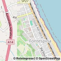Mapa Civitanova Marche