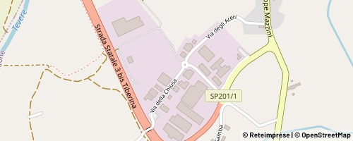 Mappa Città di Castello