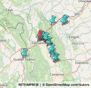 Mappa Unnamed Road, 60043 Cerreto D'esi AN, Italia (9.44067)