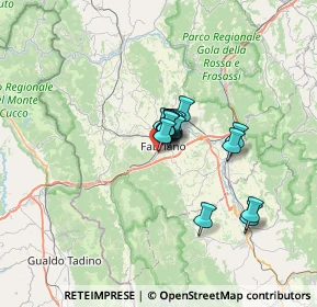 Mappa Via Nestore Zachilli, 60044 Fabriano AN, Italia (3.95333)