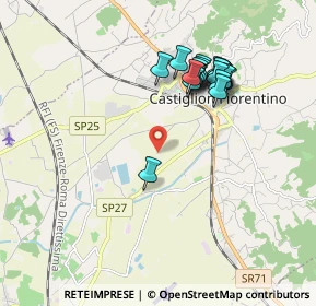 Mappa Castiglion Fiorentino, 52043 Castiglion Fiorentino AR, Italia (1.8385)