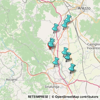 Mappa Via Achille Grandi, 52048 Monte San Savino AR, Italia (6.78455)