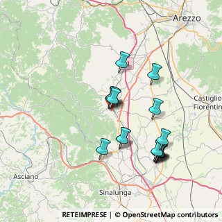Mappa Via Achille Grandi, 52048 Monte San Savino AR, Italia (6.99471)