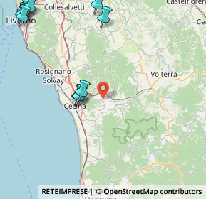 Mappa Via di Fonte Marina, 56040 Montescudaio PI, Italia (25.91091)