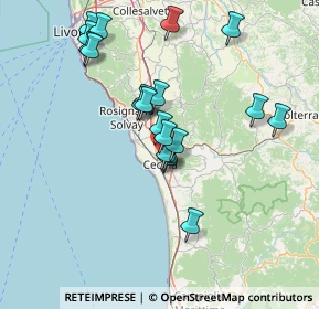 Mappa Via Caduti del Lavoro, 57023 Cecina LI, Italia (14.028)