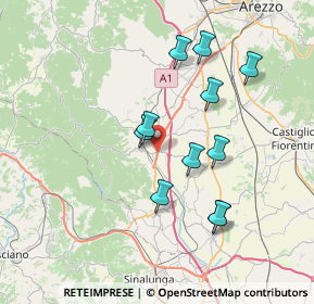 Mappa Nc. 48, 52048 Monte San Savino AR, Italia (6.95455)