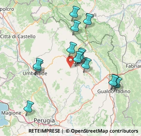 Mappa Località Spaccio Monteluiano, 06024 Gubbio PG, Italia (14.56714)