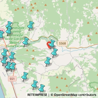 Mappa Via Fonte Marina, 56040 Montescudaio PI, Italia (6.73)