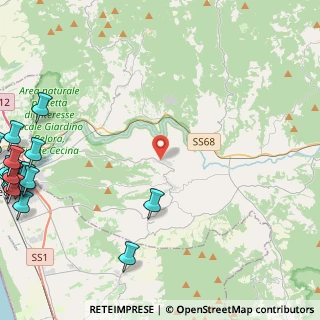 Mappa Via Fonte Marina, 56040 Montescudaio PI, Italia (8.086)