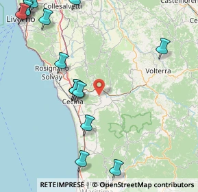 Mappa Via Roma, 56040 Montescudaio PI, Italia (23.21)