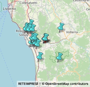 Mappa Via Roma, 56040 Montescudaio PI, Italia (10.47368)