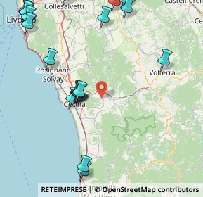 Mappa Via Fontevecchia, 56040 Montescudaio PI, Italia (22.5225)