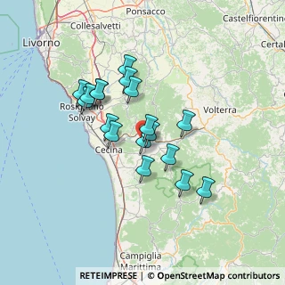 Mappa Via Fonte Marina, 56040 Montescudaio PI, Italia (11.71222)