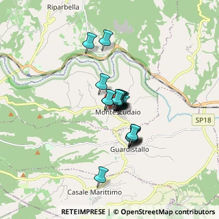 Mappa Via Fontevecchia, 56040 Montescudaio PI, Italia (1.0925)