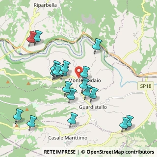 Mappa Via Fontevecchia, 56040 Montescudaio PI, Italia (2.084)