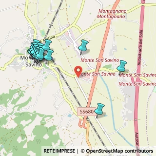 Mappa Via Santa Maria delle Vertighe, 52048 Monte San Savino AR, Italia (1.272)