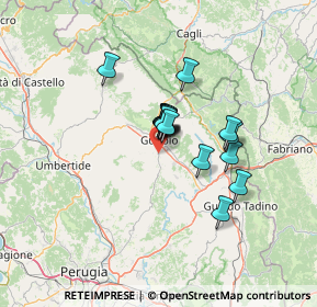 Mappa Viale Europa, 06024 Gubbio PG, Italia (8.84813)