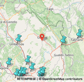 Mappa Viale Europa, 06024 Gubbio PG, Italia (27.84133)