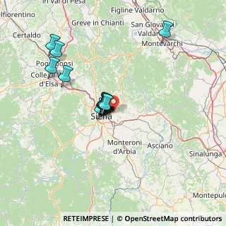 Mappa Strada di Colle Pinzuto, 53100 Siena SI, Italia (11.66308)