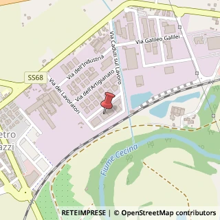 Mappa Via Dorando Pietri, 7, 57023 Cecina, Livorno (Toscana)