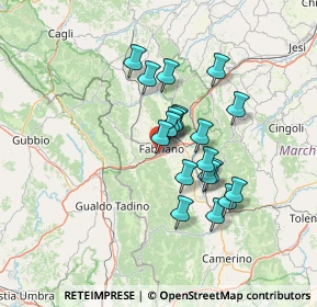 Mappa Viale XIII Luglio, 60044 Fabriano AN, Italia (11.05211)