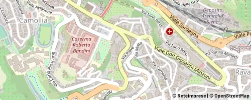 Mappa Siena