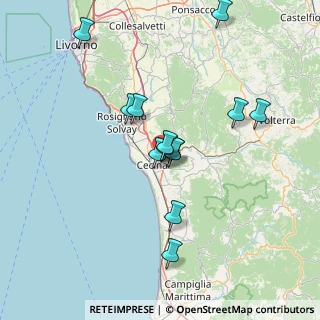 Mappa Via P. Nenni, 56040 Montescudaio PI, Italia (13.25308)