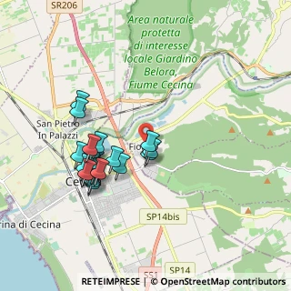 Mappa Via P. Nenni, 56040 Montescudaio PI, Italia (1.8275)