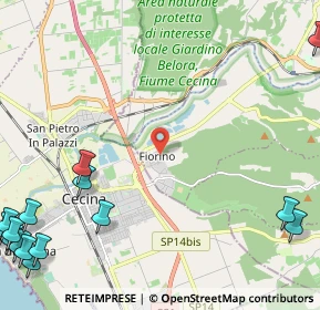 Mappa Via P. Nenni, 56040 Montescudaio PI, Italia (3.96333)