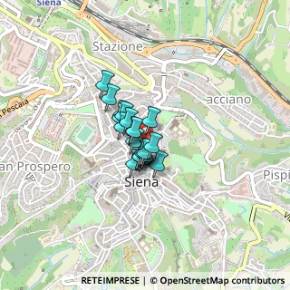 Mappa Via del Refe Nero, 53100 Siena SI, Italia (0.214)