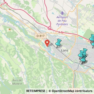 Mappa Av. du Vert Galant, 11013 Courmayeur AO, Italia (7.43)