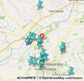 Mappa Borgo Pompeo Compagnoni, 62100 Macerata MC, Italia (2.06588)