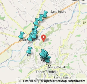 Mappa Borgo Pompeo Compagnoni, 62100 Macerata MC, Italia (1.546)