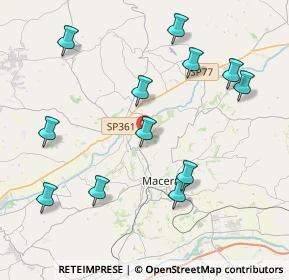 Mappa Borgo Pompeo Compagnoni, 62100 Macerata MC, Italia (4.5525)