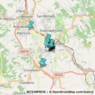 Mappa , 53100 Siena SI, Italia (0.68267)