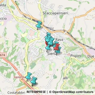 Mappa , 53100 Siena SI, Italia (0.69385)