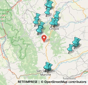 Mappa Unnamed Road, 62011 Cingoli MC, Italia (8.785)