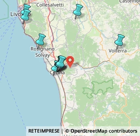 Mappa Via Provinciale dei tre Comuni, 56040 Montescudaio PI, Italia (14.60545)